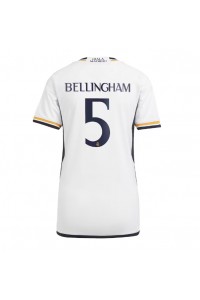 Real Madrid Jude Bellingham #5 Jalkapallovaatteet Naisten Kotipaita 2023-24 Lyhythihainen